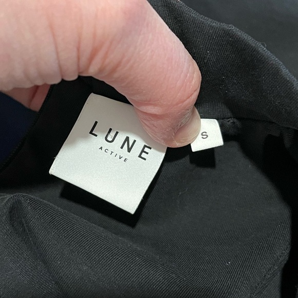 📍Lune Active Black Donna Crop Top – Size S - Picture 2 of 7